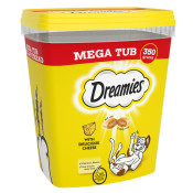 DREAMIES Cat Treats With Cheese 350g MegaTub (P)
