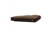 Ancol Brown And Blue Tartan Mattress 75x60cm